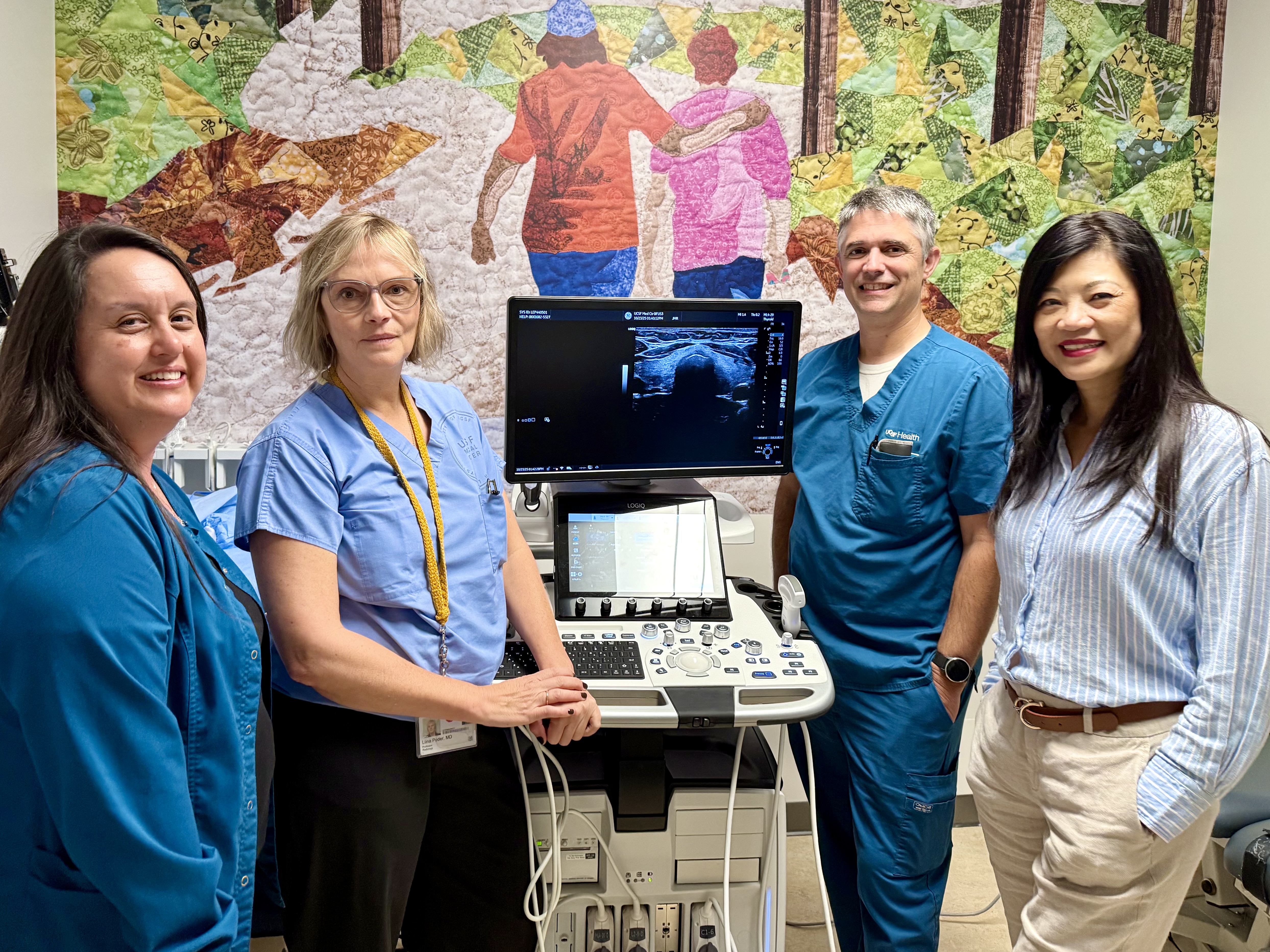 Jennifer Paoletti, Liina Poder, Darrin Marin, and Chelsy Coco.