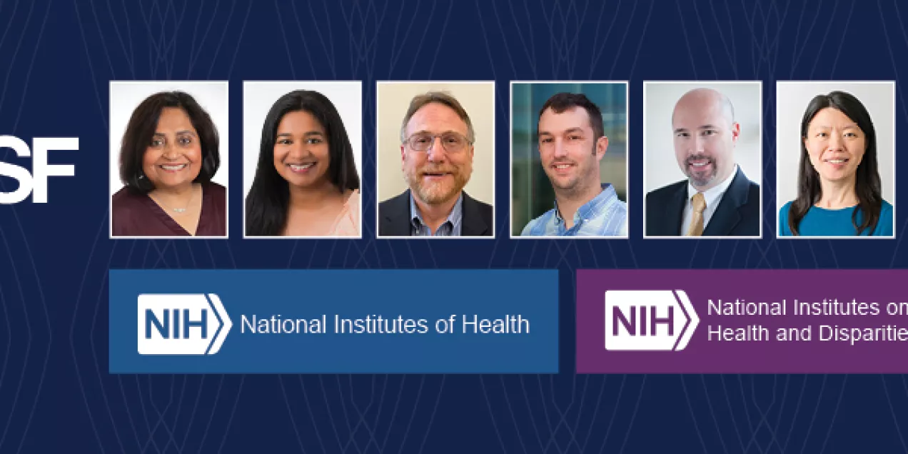 Sharmila Majumdar, PhD, Renuka Sriram, PhD, Dan Vigneron, PhD, Jeremy Gordon, PhD, Richard Souza PhD, PT, Jane Wang, MD, and Peder Larson, PhD