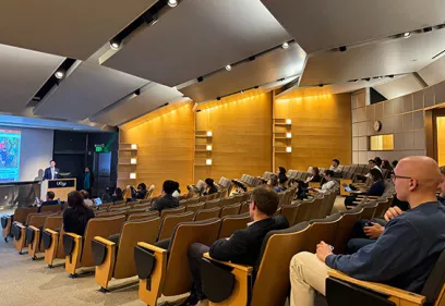 Presentations in Genentech Hall