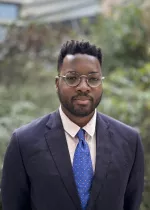 Dr. Akinlusi at UCSF's Parnassus Heights campus.