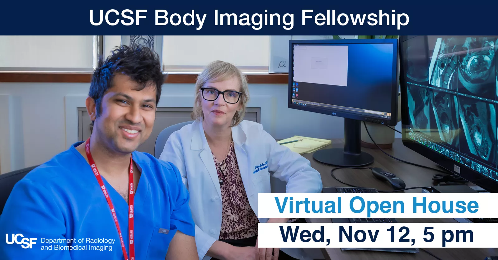 UCSF Body Imaging Fellowship Virtual Open House Nov 12