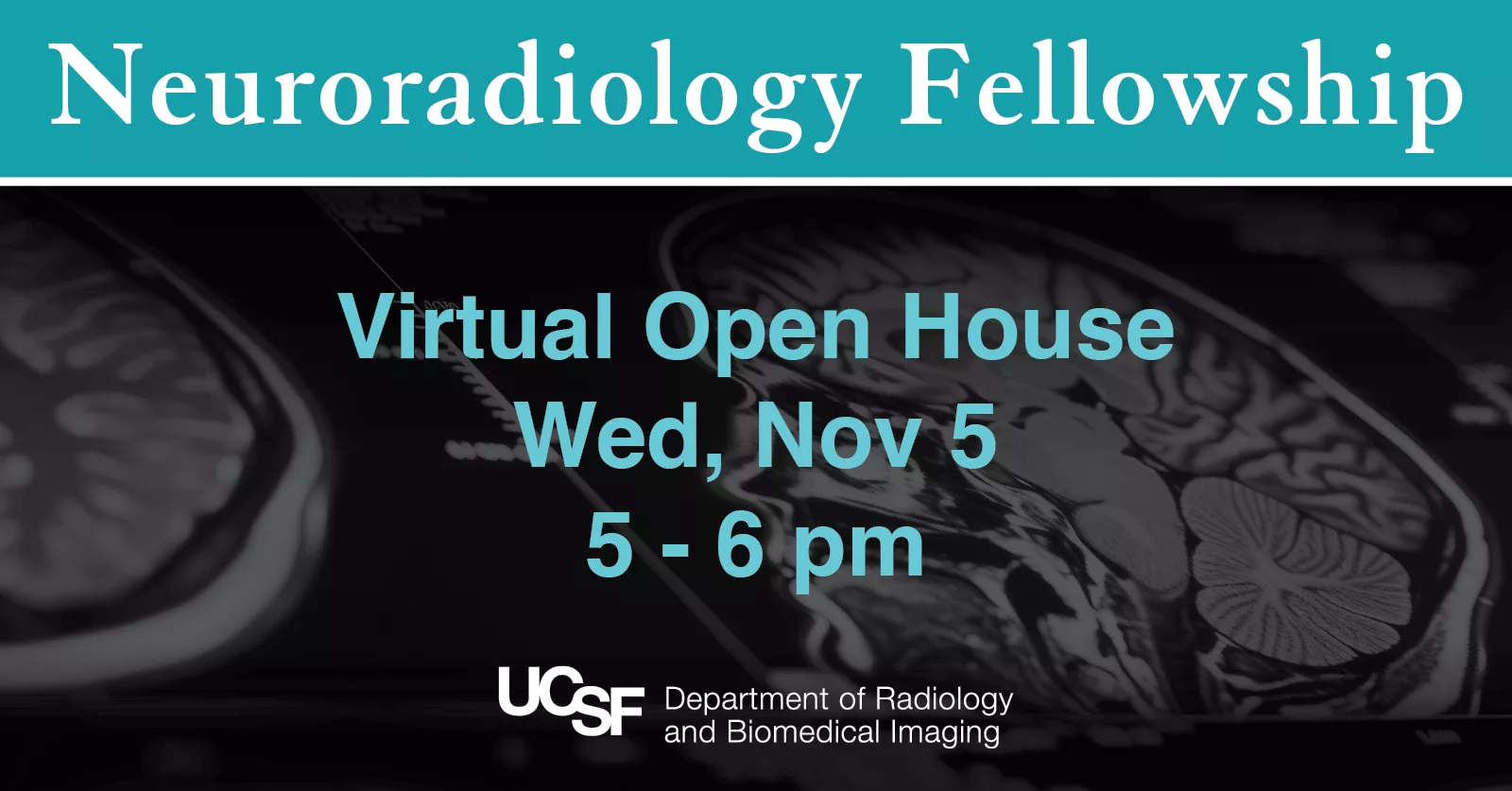 Virtual Open House Wednesday, Nov 5 at 5-6 pm