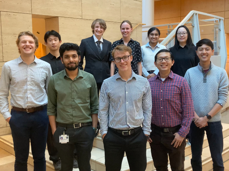 a group photo of young people